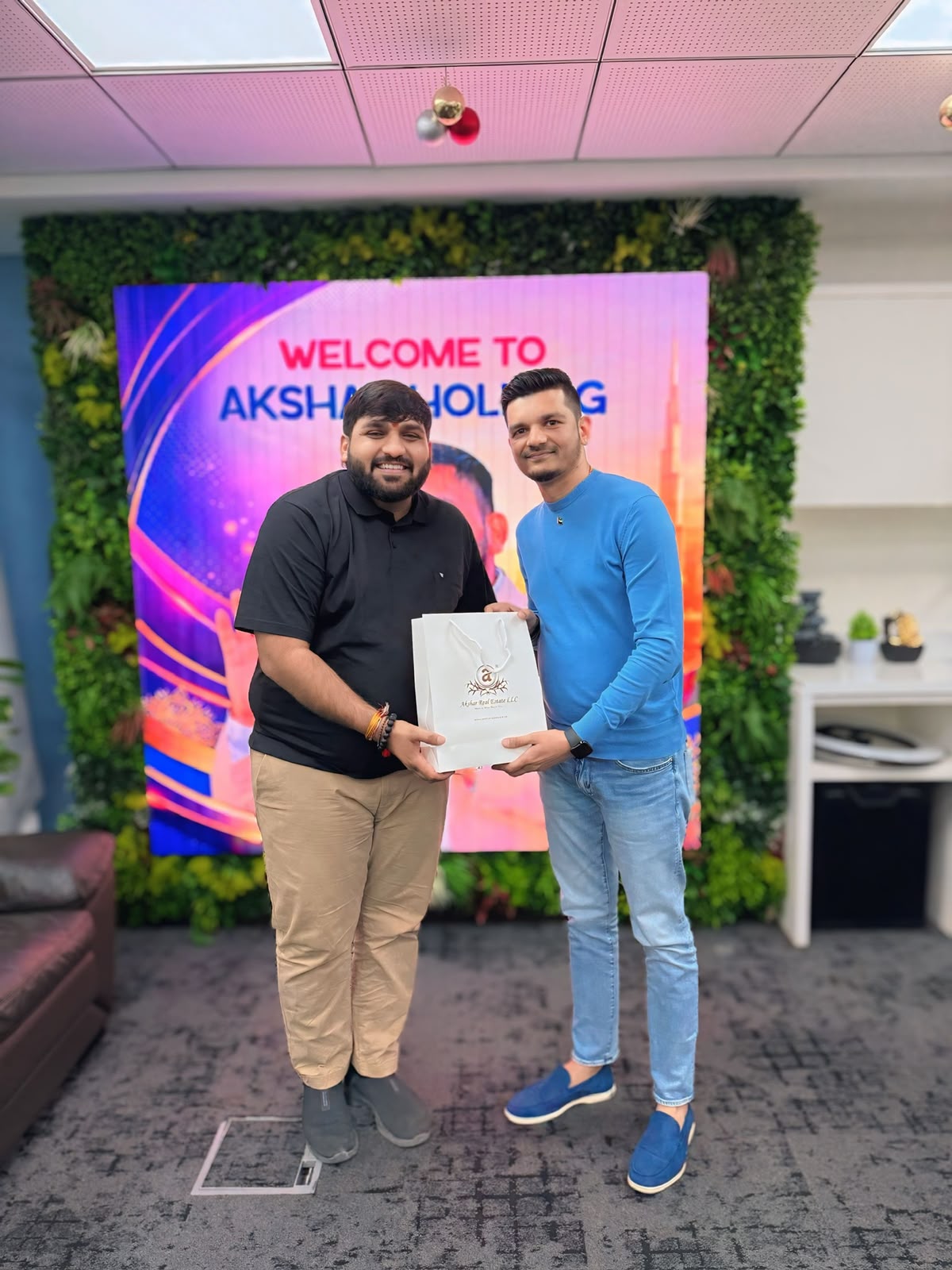 Prittesh Patel at an Akshar recognition